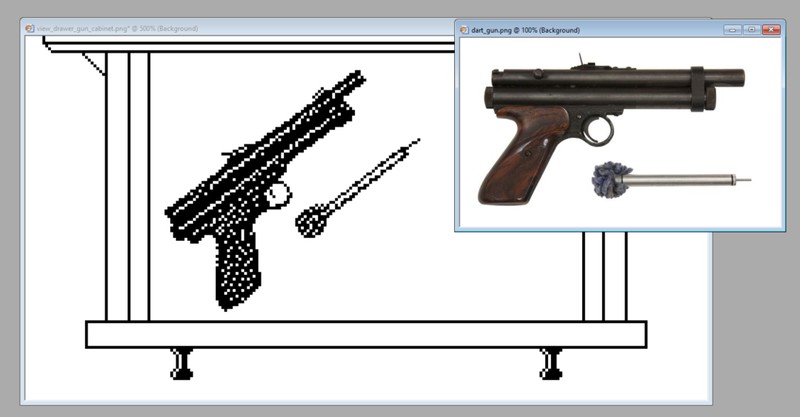  【技术拆解】1bit像素画道具设计：240×128分辨率下的创作方法论 游戏攻略