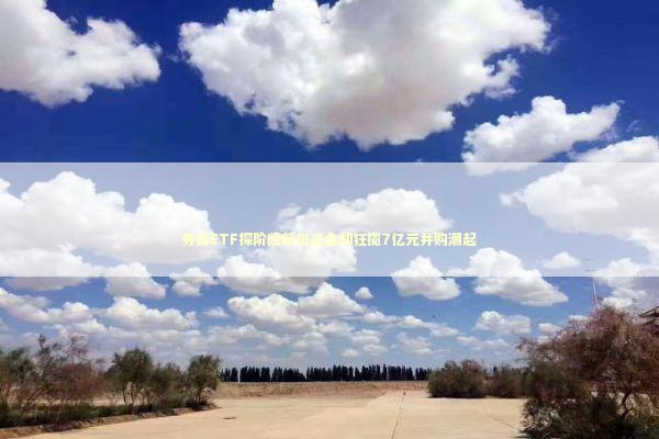 券商ETF探阶段新低资金却狂揽7亿元并购潮起 新闻