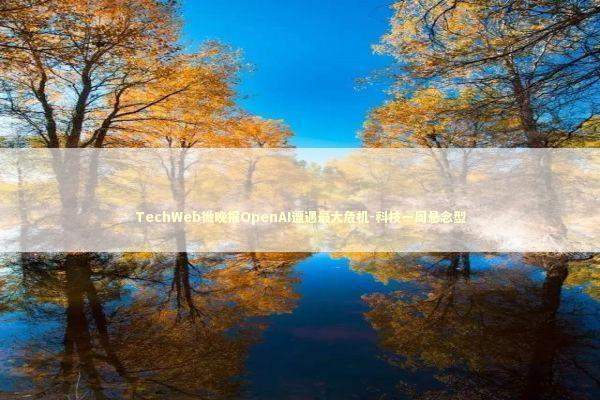 TechWeb微晚报OpenAI遭遇最大危机-科技一周悬念型 新闻
