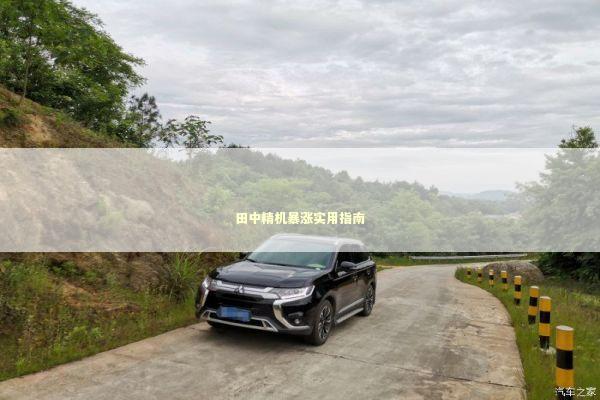 田中精机暴涨实用指南 新闻