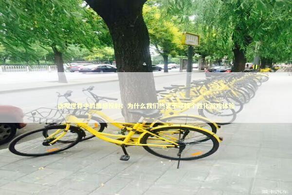 虚拟世界中的情感投射:为什么我们热衷于寻找个性化游戏体验 虚拟世界中的情感投射:为什么我们热衷于寻找个性化游戏体验 游戏攻略